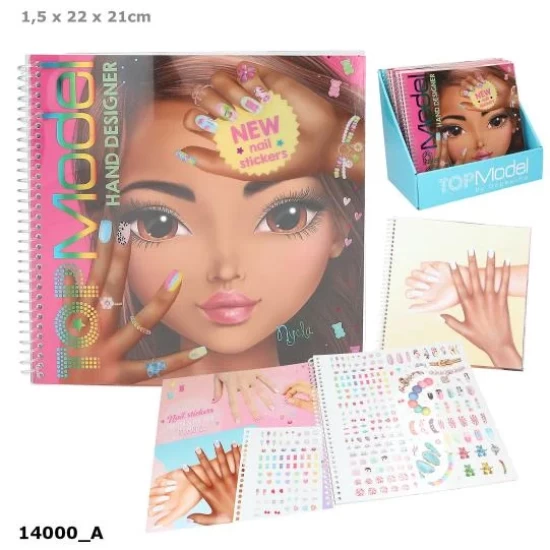 Topmodel Create Your Hand Design Kleurboek