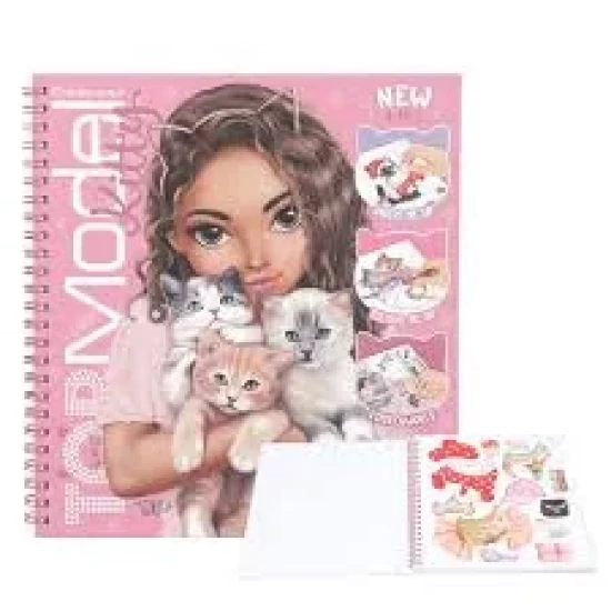 Topmodel Create Your Kitty Kleurboek