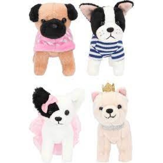 Topmodel Knuffel Hond Sleutelhanger