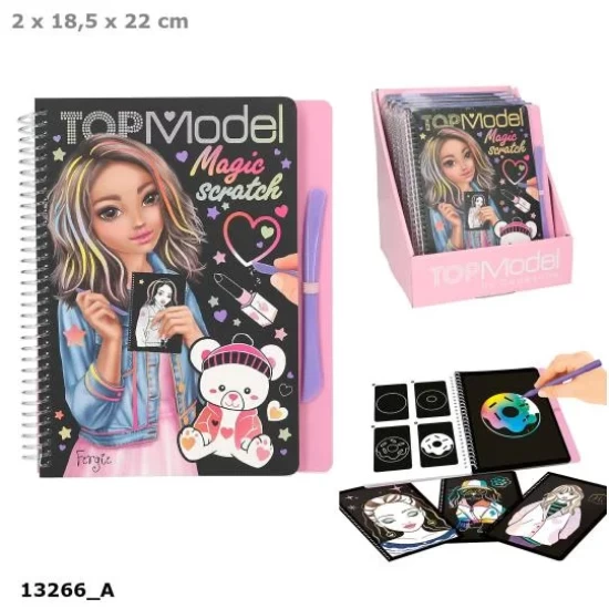 Topmodel Magic Scratch Boek