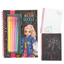 Topmodel Neon Doodle Kleurboek