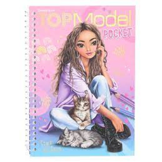 Topmodel Pocket Kleurboek