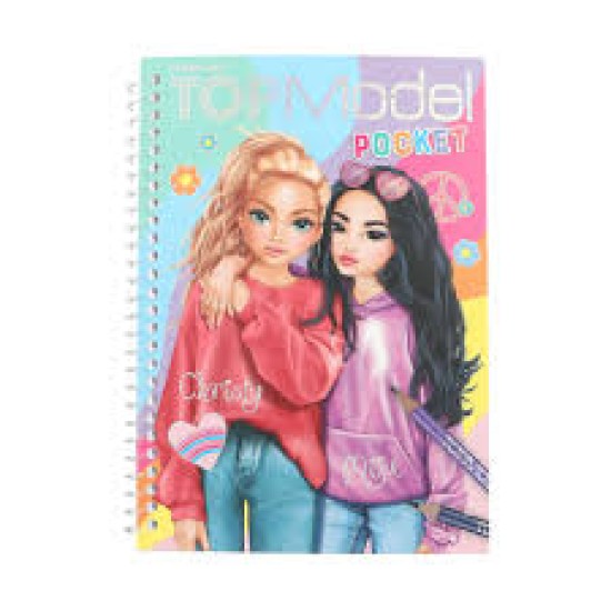 Topmodel Pocket Kleurboek