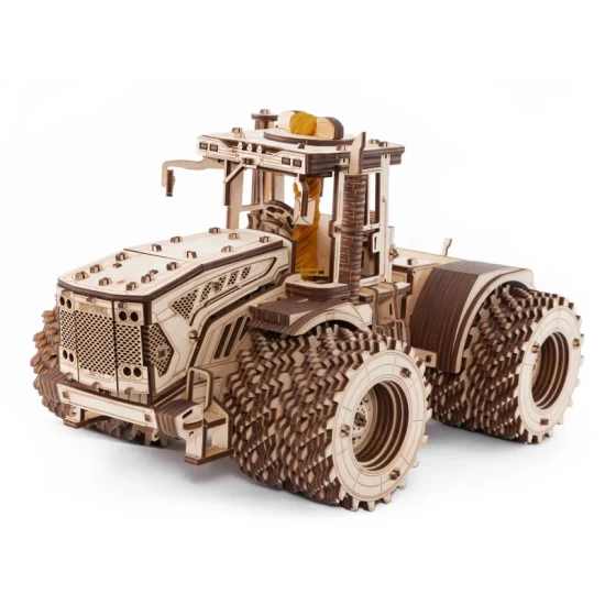 Eco Wood Art (Ewa) 3D Mechanische Puzzel Tractor K-7M 1065 356228X20Cm