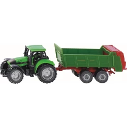 Siku 1673 Tractor Met Universele Strooier Siku 1673 Tractor Met Universele Strooier