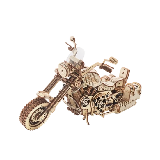 Robotime Houten Puzzel 3D Cruiser Motorcycle Lk504 27×116X16Cm