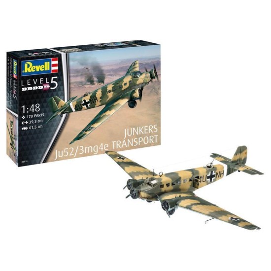 Junkers Ju52/3Mg4E Transport Revell Modelbouwpakket