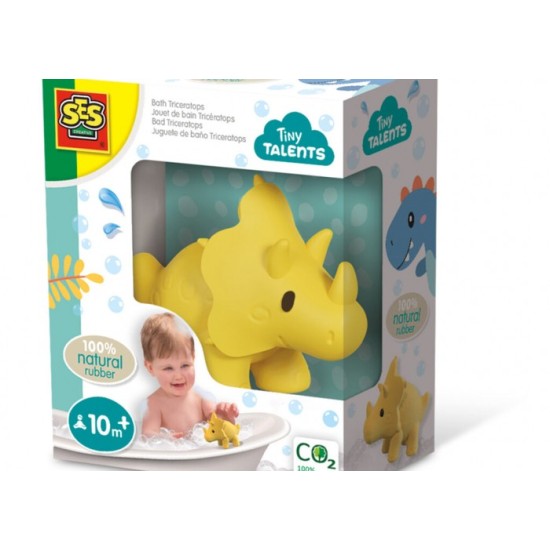 Bad Triceratops - 100% Natuurlijk Rubber