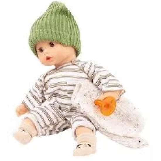 Muffin Urban Stripes Zonder Haar Slaapogen 33 Cm
