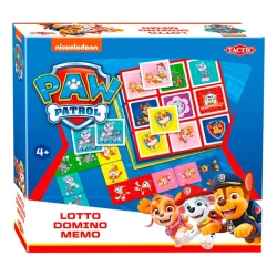 Paw Patrol 3-In-1: Memo – Lotto – Domino Paw Patrol 3-In-1: Memo – Lotto – Domino