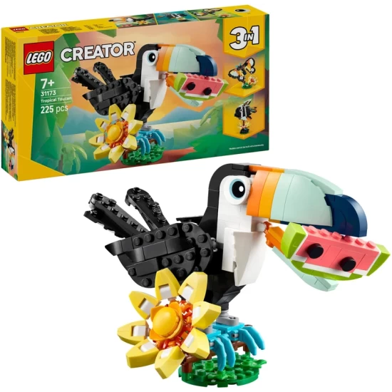 Lego Creator 31173 Wilde Dieren: Tropische Toekan