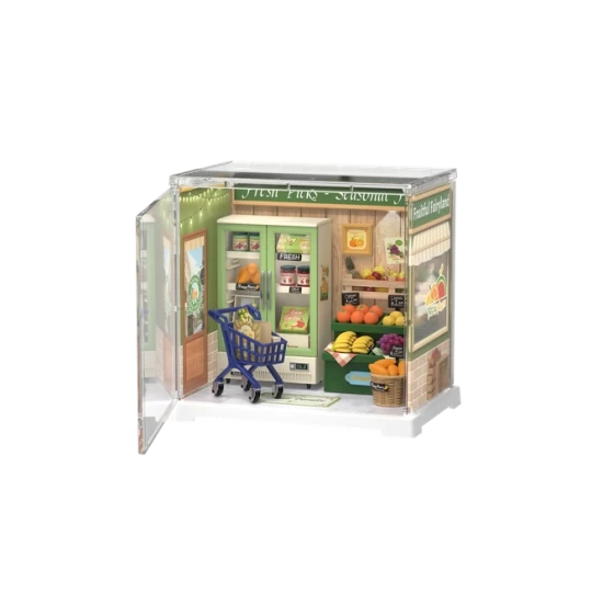 Robotime Diy Huisje Super Nature Energy Fruits Dws01B 157X109×147Cm