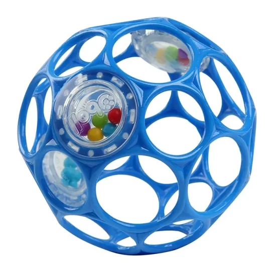 Oball Rattle Easy-Grasp Toy - Blue