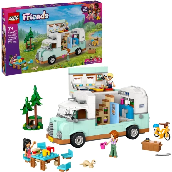 Lego Friends 42663 Camperavontuur Met Vrienden Lego Friends 42663 Camperavontuur Met Vrienden