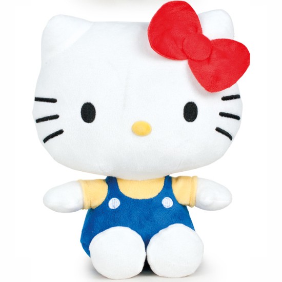 Hello Kitty - 18Cm Blue/Yellow Plush