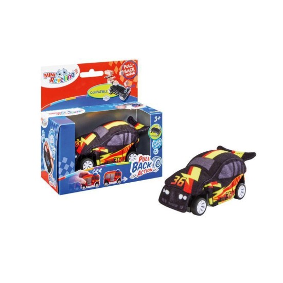 Mini Revellino Racing Car Mini Revellino Pluchen Voertuig Voor Vanaf 2 Jaar