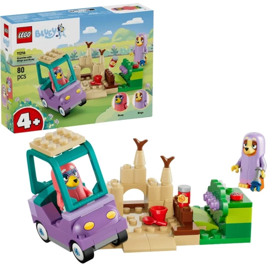 Lego Bluey 11216 Oma's Met Bingo En Bluey