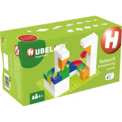Hubelino Knikkerbaan Katapult Uitbreiding (41 Onderdelen) Hubelino Knikkerbaan Katapult Uitbreiding (41 Onderdelen)