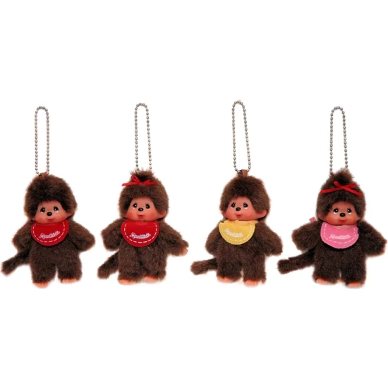 Monchhichi Sleutelhangers Diverse Uitvoering 10 Cm