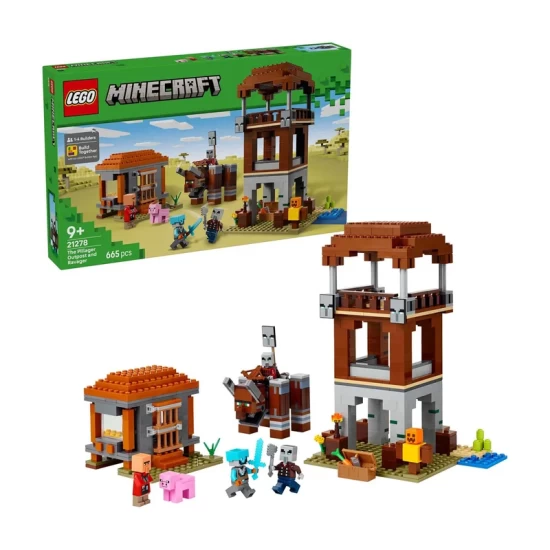 Lego Minecraft 21278 De Plunderaar Buitenpost En Verwoester