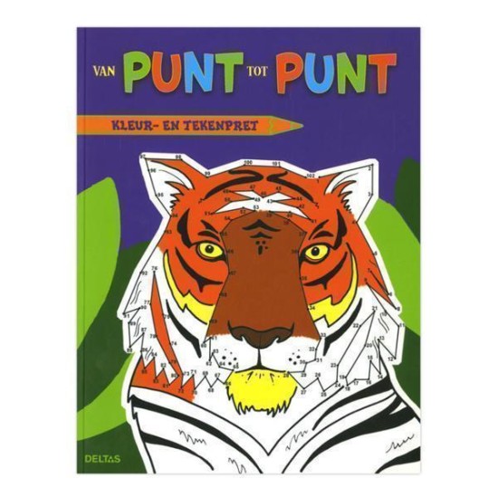 Van Punt Tot Punt Kleur- En Tekenpret