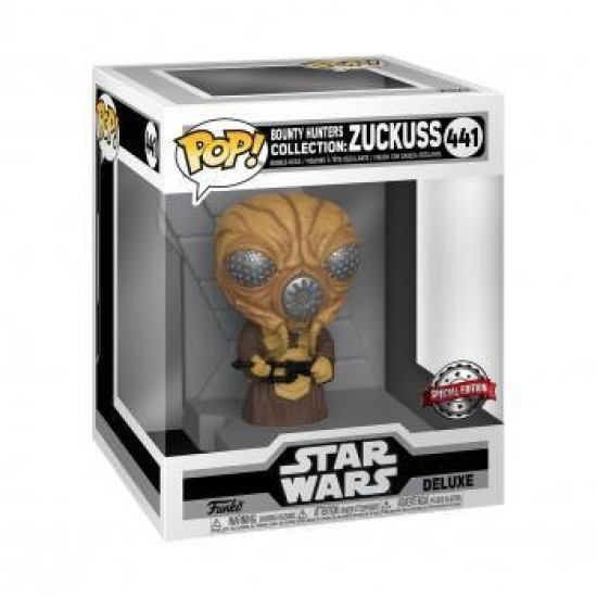 Funko Pop! Deluxe: Sw Bounty Hunter- Zuckuss (Mt) (Exclusive)