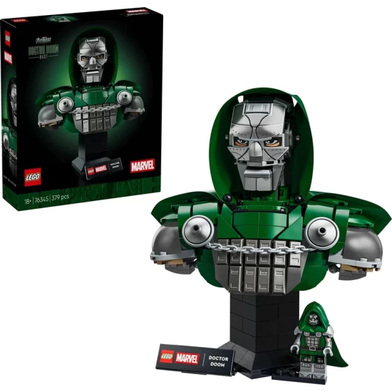 Lego Marvel Superhelden 76345 Doctor Doom Bste Lego Marvel Superhelden 76345 Doctor Doom Bste