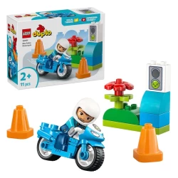 Duplo Blaues Polizeimotorrad