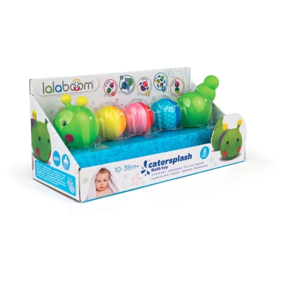 Lalaboom - Rups Van Educatieve Kralen (8 St)
