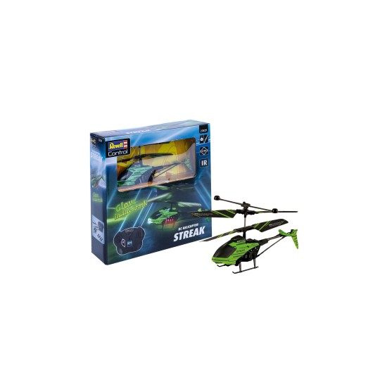 Rc Helicopter Streak Glow In The Dark Revell Control Afstandbestuurbare Helicopter