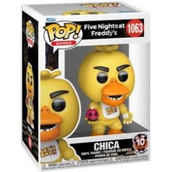 Five Nights At Freddy's Pop! Vinyl Figure 10Th Anniversary - Chica 9 Cm Five Nights At Freddy's Pop! Vinyl Figure 10Th Anniversary - Chica 9 Cm