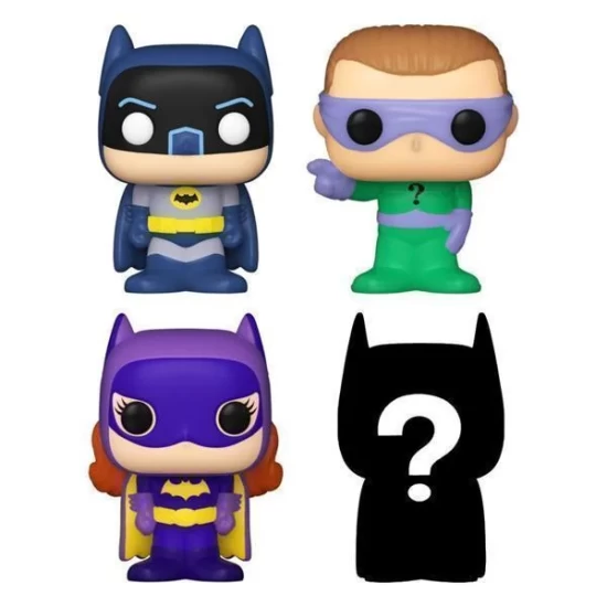 Dc Bitty Pop! Vinyl Figure 4-Pack Batman Adam West 25 Cm