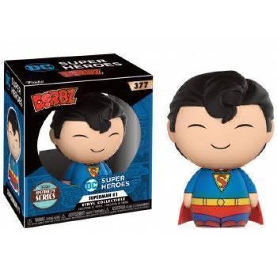 Funko Dorbz Speciality Series 14 - Dc Comics Superman  1 (1938 1St Apperarance) Vinyl Figure 8Cm Exclusive One-Run-Edition!