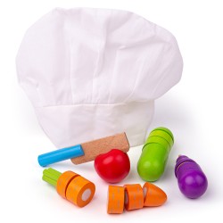 Cutting Vegetables Chef Set Cutting Vegetables Chef Set