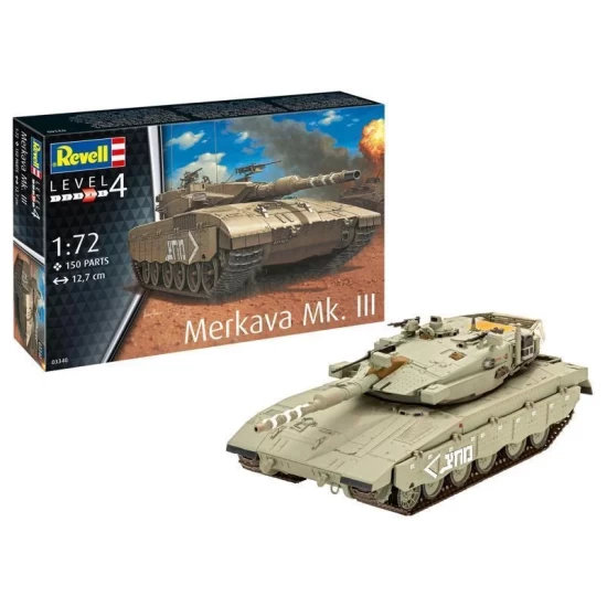 Merkava Mk.iii Revell Modelbouwpakket Merkava Mk.iii Revell Modelbouwpakket