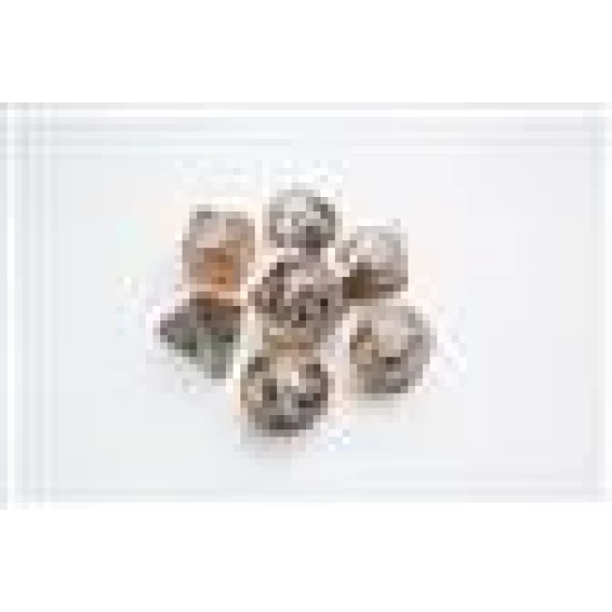 Dice Embraced Death Valley Rpg Dice Set 7Stukjes