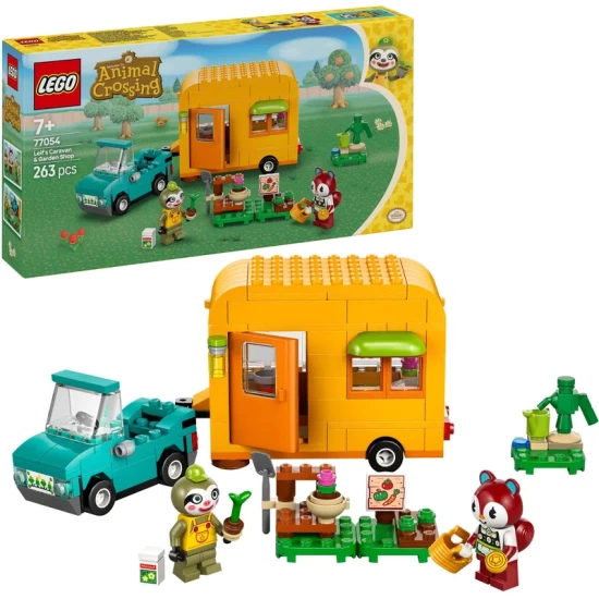 Lego Animal Crossing 77054 Leifs Caravan En Tuinwinkel