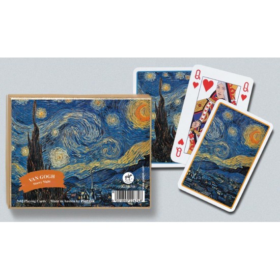 Speel-Kaarten-Set Van Gogh Starry Night