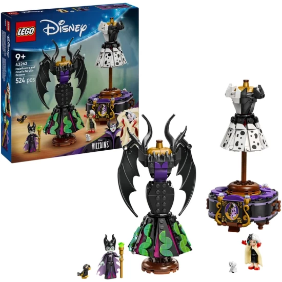 Lego Disney 43262 De Jurken Van Maleficent En Cruella De Vil Lego Disney 43262 De Jurken Van Maleficent En Cruella De Vil