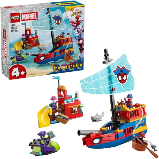 Lego Spidey 11208 Piratenschip Van Spidey's Team Lego Spidey 11208 Piratenschip Van Spidey's Team