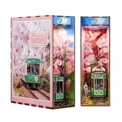 Tonecheer Diy Book Nook Sakuras Travel Bookend Tq119 18X8X245Cm Tonecheer Diy Book Nook Sakuras Travel Bookend Tq119 18X8X245Cm