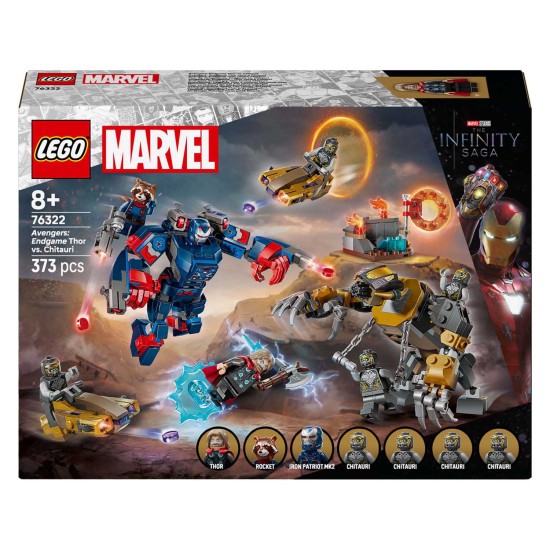 Lego Super Heroes Marvel 76322 Avengers Endgame Thor Vs. Chitauri