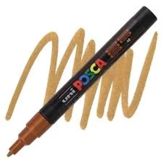 Posca Verfmarker (Conisch) Fijn: Brons Posca Verfmarker (Conisch) Fijn: Brons