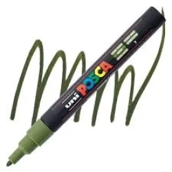Posca Verfmarker (Conisch) Fijn: Kaki
