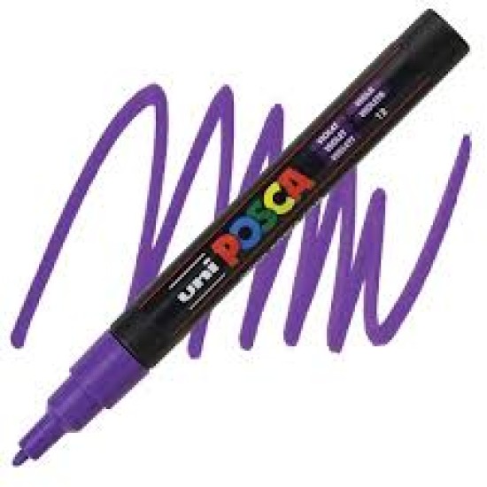 Posca Verfmarker (Conisch) Fijn: Paars