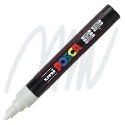 Posca Verfmarker (Conisch) Medium: Wit Posca Verfmarker (Conisch) Medium: Wit