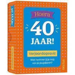 Verjaardagsquiz Hoera 40 Jaar! Verjaardagsquiz Hoera 40 Jaar!