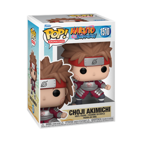 Naruto Pop! Animation Vinyl Figure Choji Akimichi 9 Cm