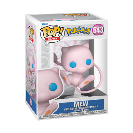 Pokemon Pop! Games Vinyl Figure Mew(Emea) 9 Cm