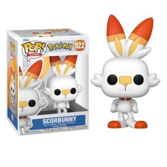 Pokemon Pop! Games Vinyl Figure Scorbunny (Emea) 9 Cm